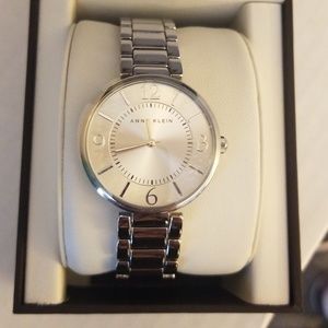 Anne Klein silver tone bracelet watch